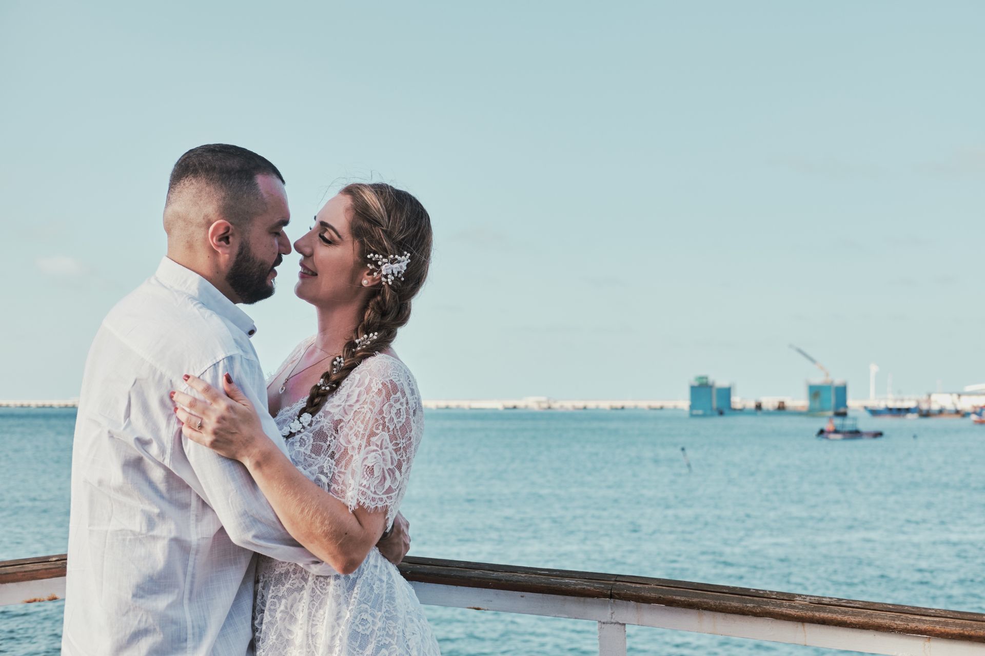 Foto Aline & Segundo | Pre-Wedding | Iate Clube Fortaleza-CE Foto Aline & Segundo | Pre-Wedding | Iate Clube Fortaleza-CE - Imagem 4